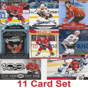 Jonathan Toews Hockey Card Collection